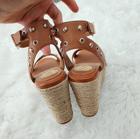 Vince Camuto Feegella Espadrille Wedge Sandal Size 8. New. - Picture 4 of 6